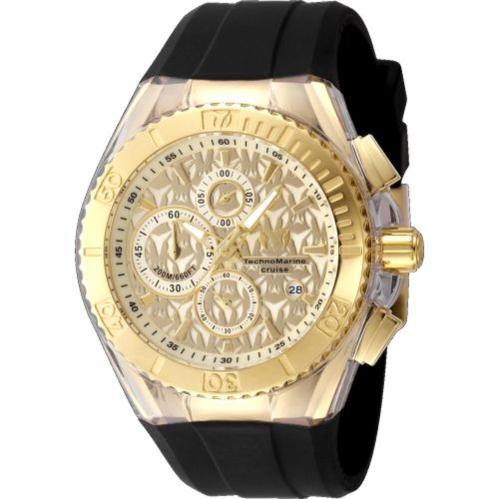 Technomarine Men's Cruise Gold Dial Watch - TM-125002